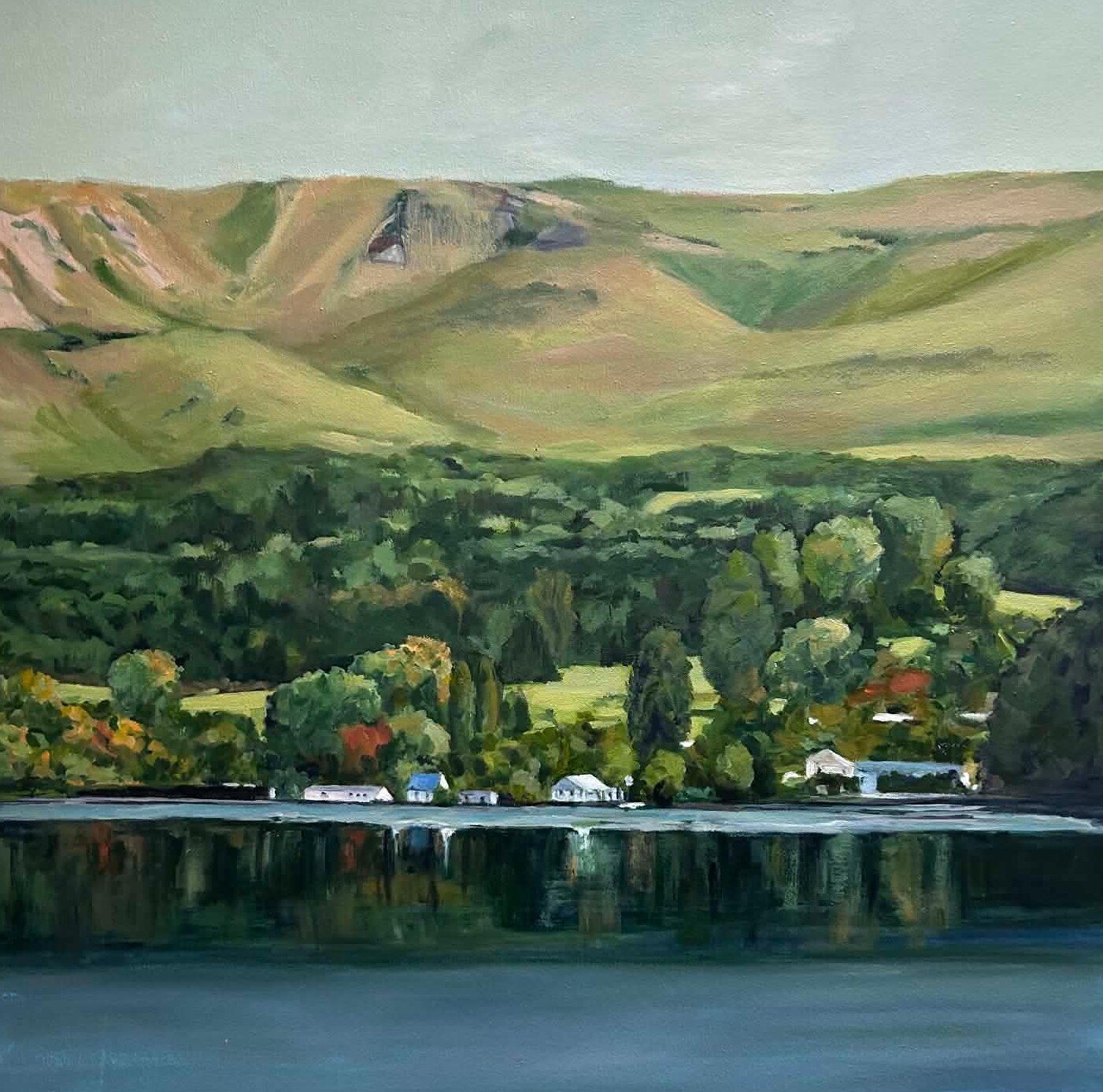 Landscape painting by Jenny Phillips