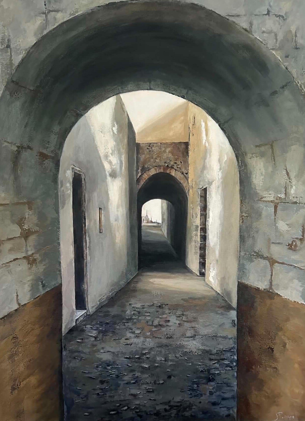 France — painting by Jenny Phillips